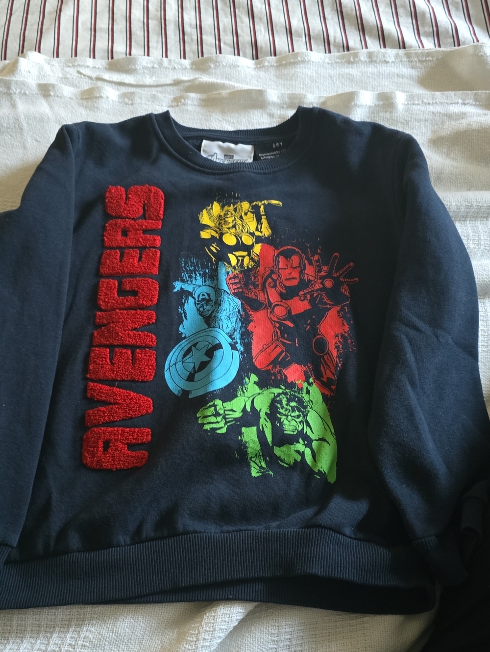 Avengers Graphic Crewneck Sweatshirt - Black